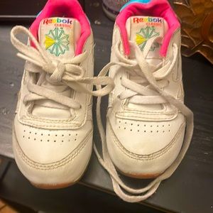 Size 7 girls Reebok sneakers